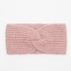🌹NWT. Zara Creamy Pink Rib Knotted Headband.